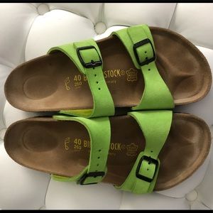 Birkenstock Sydney Sandal Green Sz 40